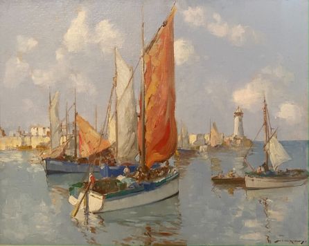 Boats In The Harbour
