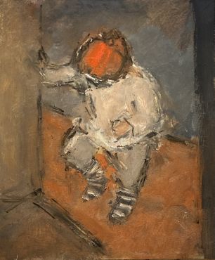 Study for a Little Girl in a Red Hat